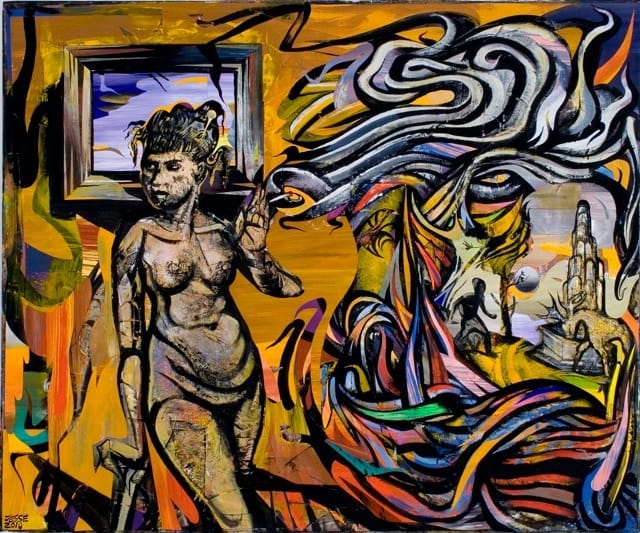 Jesse McCloskey, "Girl Smoking," (2011)