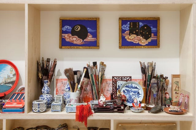 Installation view of Danh Vo's "I M U U R 2" at the Solomon R. Guggenheim Museum (all images by David Heald © 2013 Solomon R. Guggenheim Foundation)