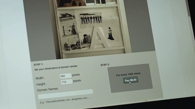 Paying to use an imgembed image (All screenshots by Hyperallergic)