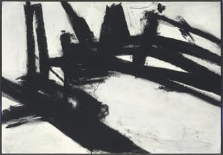 Franz Kline "Untitled 1957" (1957). Oil on canvas. (© 2013 The Franz Kline Estate / Artists Rights Society [ARS], New York)
