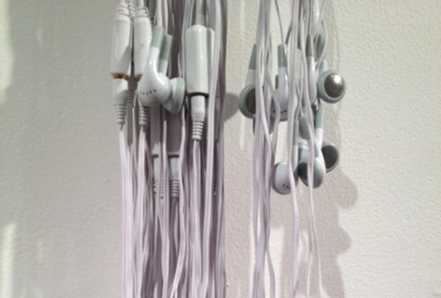 Detail of Latham Zearfoss's "Split"