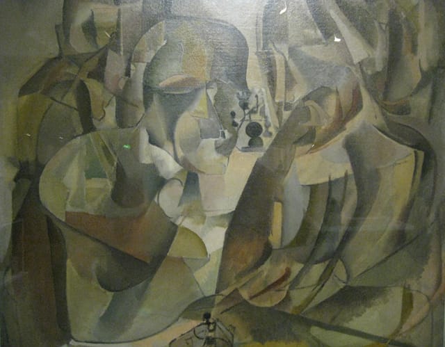 Marcel Duchamp, "Portrait of Chess Players" (1911)