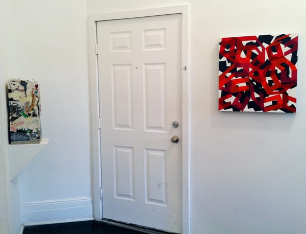 So Real, Jake Henry (left) and Kati Vilim (right). (Courtesy of Hyperallergic Staff)  