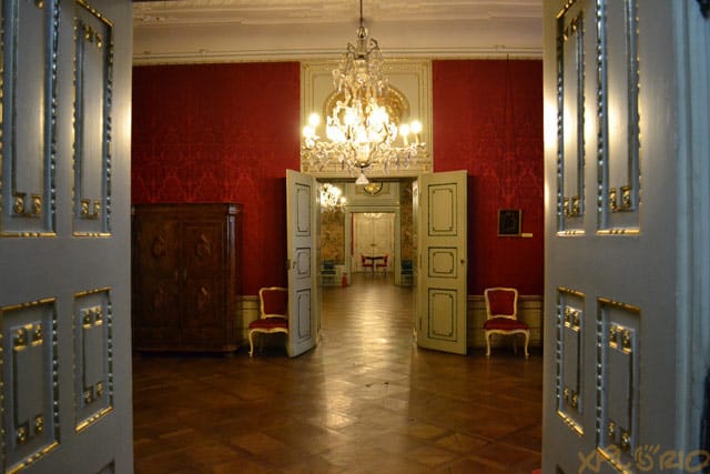 Inside the Brukenthal Palace