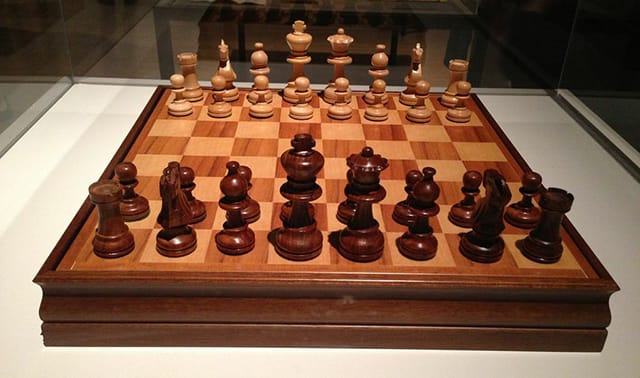 Stanley Kubrick's chess set
