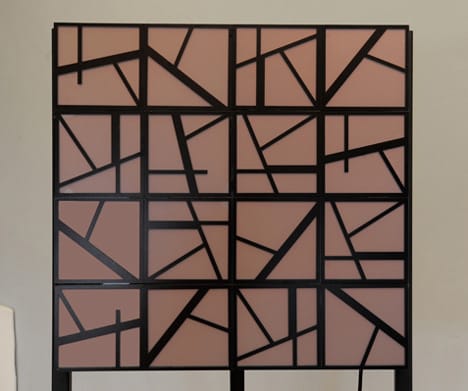 Color-changing panel by Ron Arad