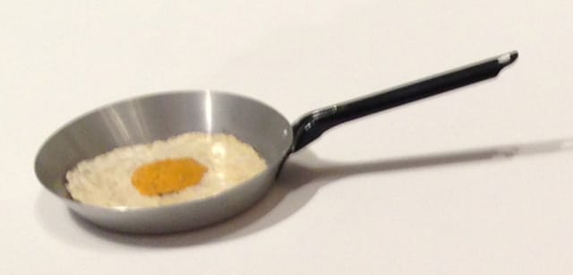 "Fried Egg in Pan" (1961) in the Mugrabi Collection