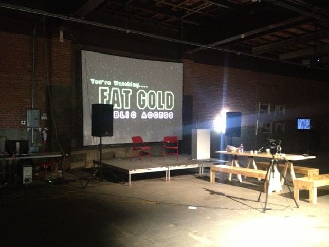 "F.A.T. Gold" installation view (Photo by author)