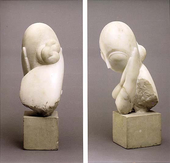 Costantin Brancusi, "Mademoiselle Pogany" (1913) (Image via fakebrancusi.blogspot.com)