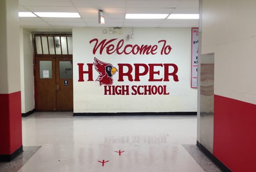 Harper High School (Image via thisamericanlife.org)