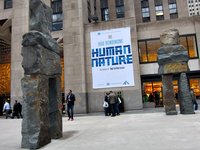 Ugo Rondinone's "Human Nature" at Rockefeller Center