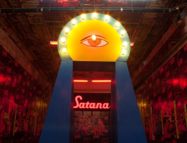 Installation view of Scott Ewalt, Back in the Night: Psychotronic Landscapes, Objects & Souvenirs at Participant Inc. (Photo: Mr. Means, Courtesy of Participant Inc.)