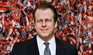 Maxwell L Anderson at the IMA in 2011. (Image from NUVO)