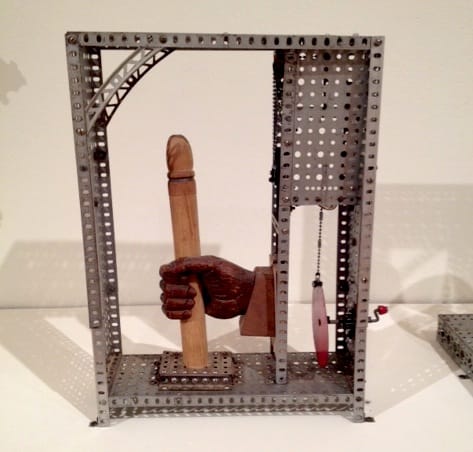 Michael Thompson sculpture at "Rube Goldberg's Ghost" 