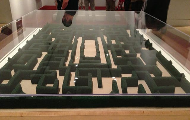 Model of the maze from "The Shining"