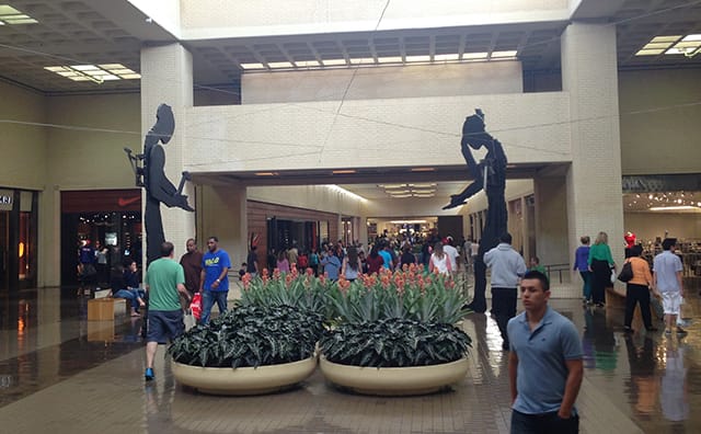 "Five Hammering Men" (1982) by Jonathan Borofsky 