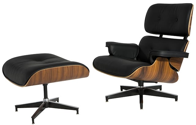 A replica Eames chair (Image via mastersofa59.com.au)