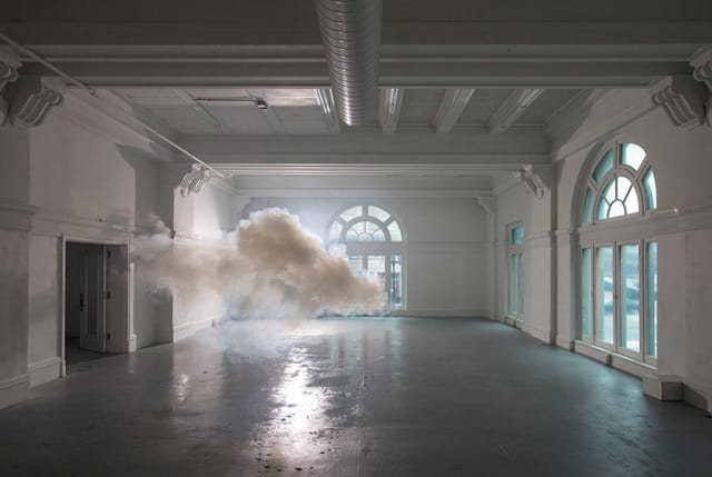 Berndnaut Smilde, "Nimbus LOT" (2013) (Photo by Tim Furnish, all images courtesy Land of Tomorrow)