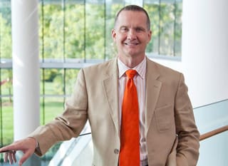 Charles L. Venable at the IMA. (Image from NUVO)