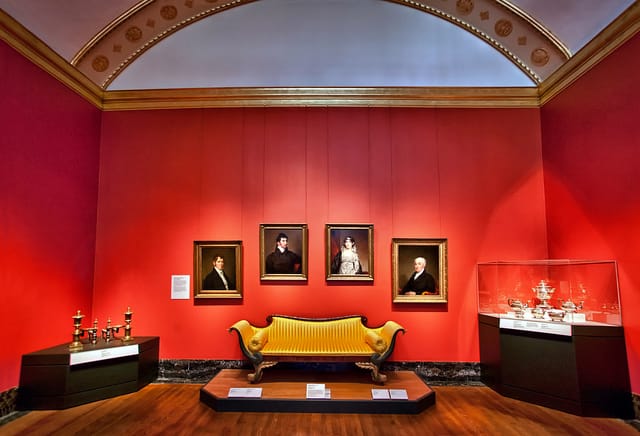 A gallery at the Detroit Institute of Arts (via flickr.com/w4nd3rl0st)