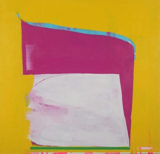 Paul Behnke, "A Kind of Grail" (2012), acrylic on canvas, 48 x 50 inches (click to enlarge)