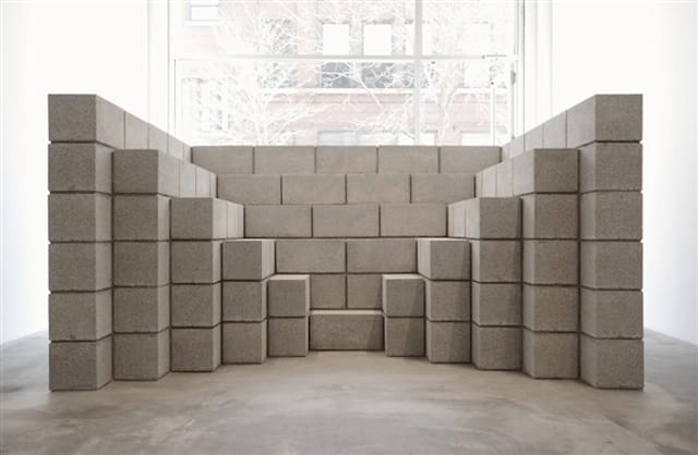 Sol LeWitt, "Negative Pyramid" (1997)