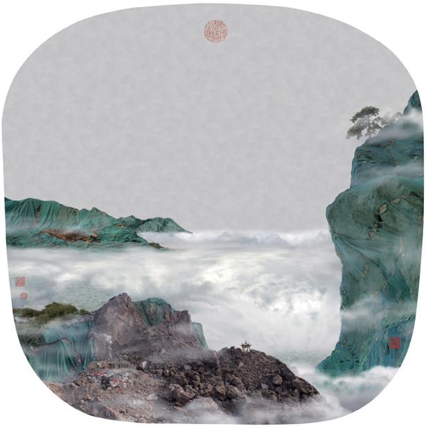 "Mountain and Straw Houses in the Summer" (2008)