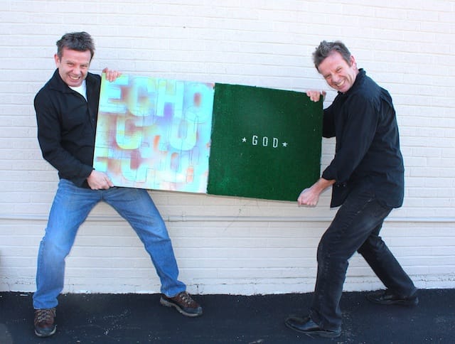 Twinism paintings by Paul and Phil Gayter via twinsonline.org.uk