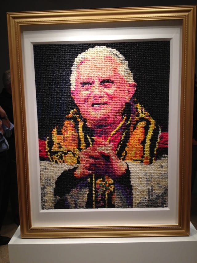 Niki Johnson's Eggs Benedict (2013) - view from the front