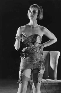 Holly Hughes in World Without End, her 1989 show that caused her grant to be vetoed by the NEA.