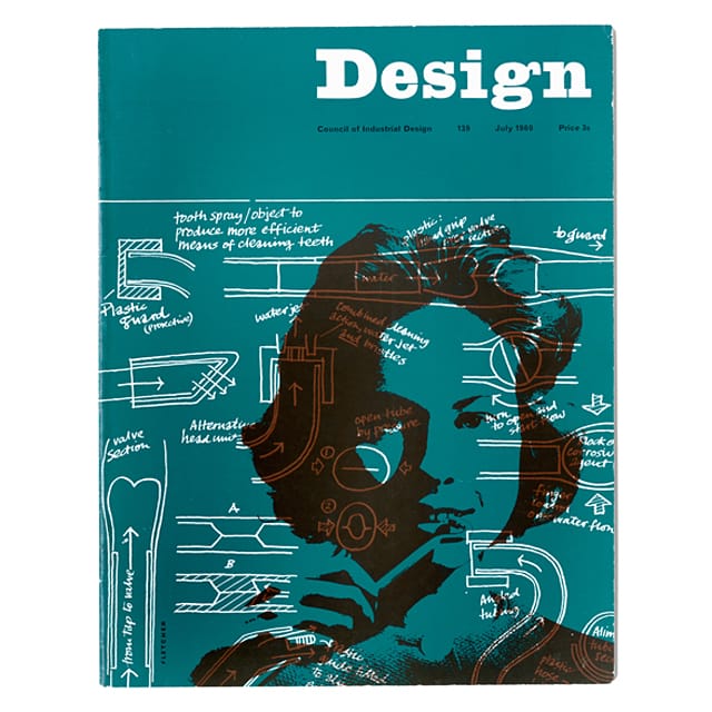 Cover design for Issue No. 139 of the Council of Industrial Design (1960)