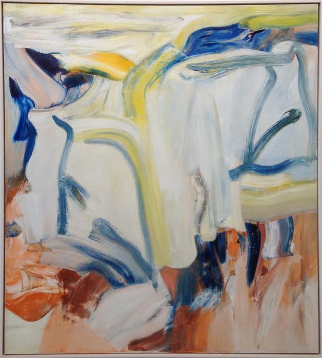 Willem de Kooning, “Untitled XIII” (1981), oil on canvas, 60 x 54 in, at Matthew Marks, New York