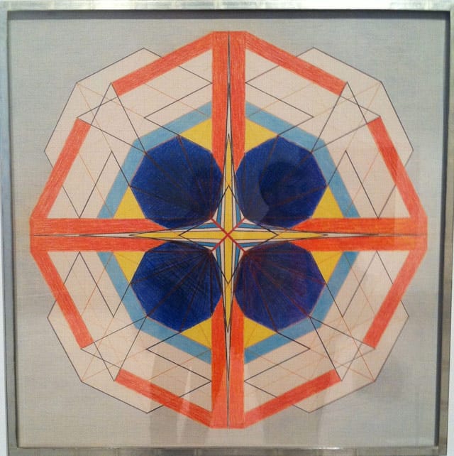 A work by Emma Kunz at