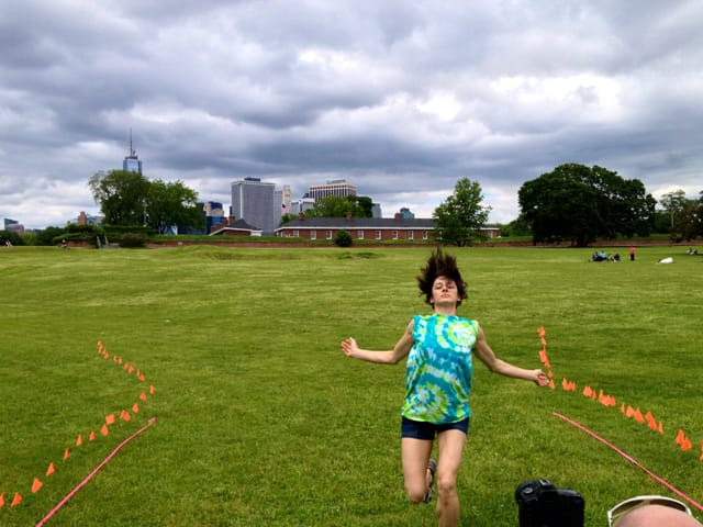 Dancer Lauren Alzamora performs in #TweetDance.