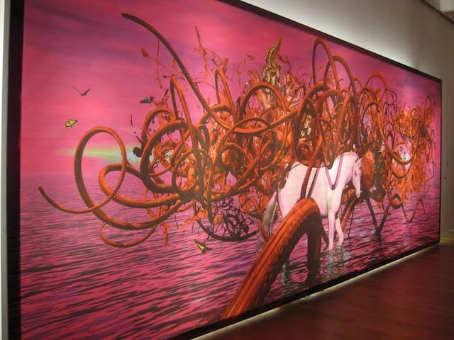 John Russell, "Ocean Pose [Pink]" (2010)