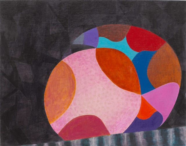 Thomas Nozkowski, "Untitled (9-21)" (2012), oil on linen on panel, 22 x 28 in (courtesy Russel Bowman Art Advisory)