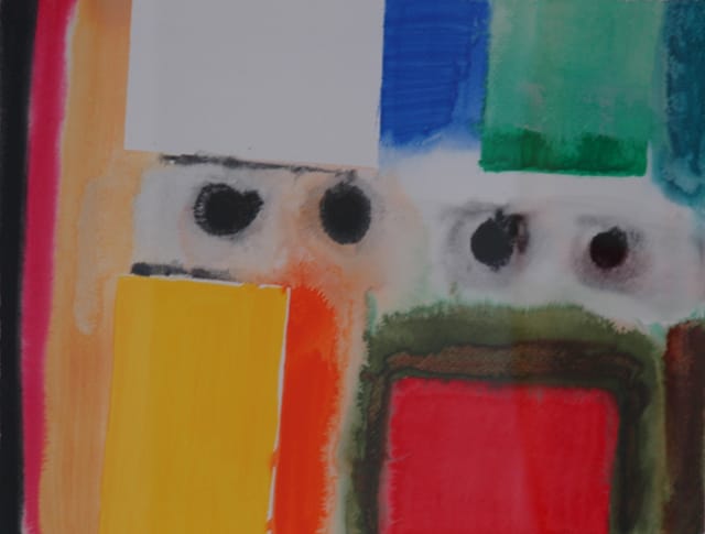 Patrck Jones, "Annamakerig Study" (2009), mixed media on paper