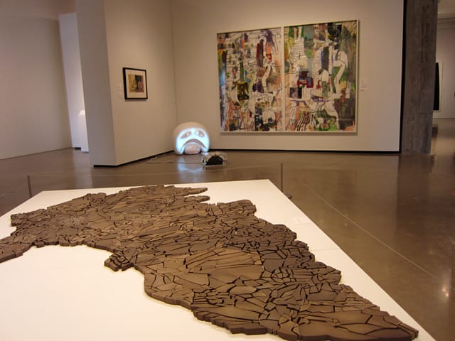 Irene Kopelman, "Landscape's Morphology Determines its Shape"(2011), fired clay