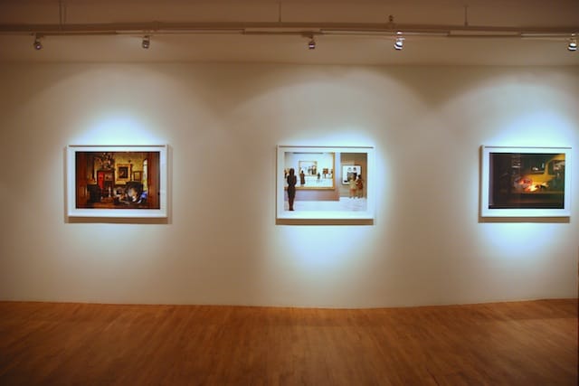 Right to left: "Farewell Concert" (2012). "Cathleen and Colleen" (2011). "An Endless Series of Lonely Rooms"  (2013).