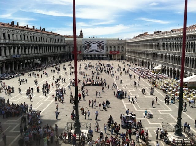 View of Piazza San Marco from Basilica San Marco