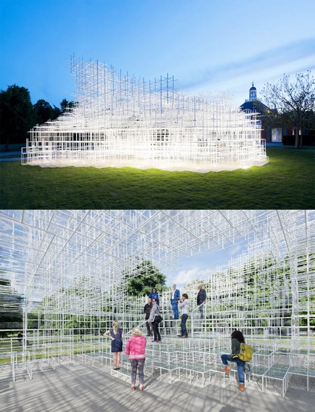 Sou Fujimoto's Serpentine Pavilion in London has finally been revealed. There are also great photos over at Dezeen. (photos via inhabitat.com)