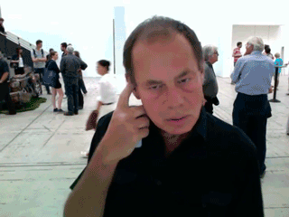 Humans watching Digital Art, 2011