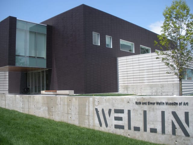 The new Wellin Museum at Hamilton College (all photos by the author for Hyperallergic)