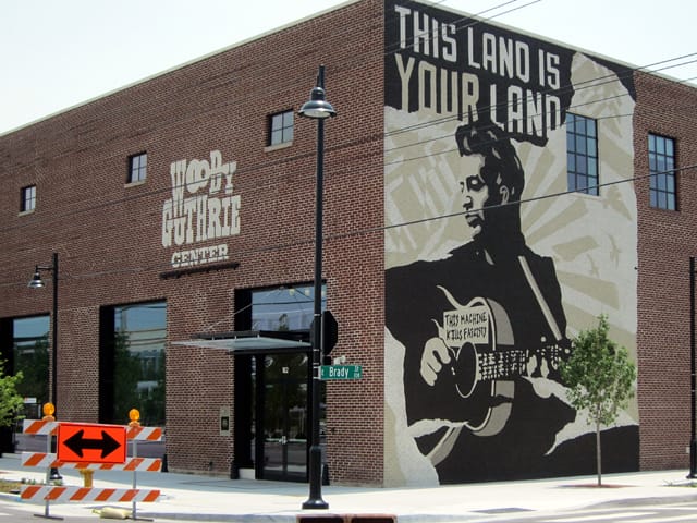 Woody Guthrie Center (all photographs by the author for Hyperallergic unless indicated)