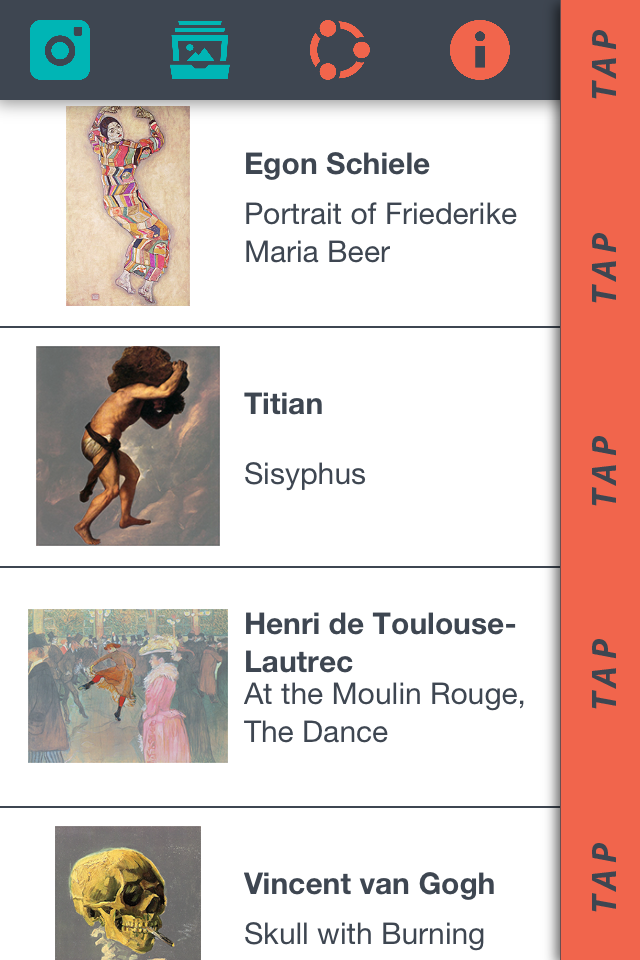 A selection of works of art available for appropriation