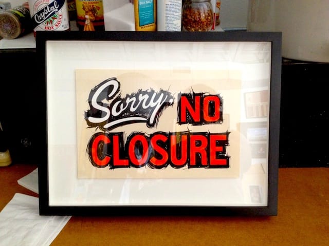 Archie Scott Gobber, "No Closure"
