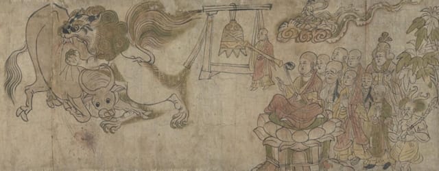 A Buddhist text from the Tang Dynasty (via Bibliothèque nationale de France/Wikimedia)