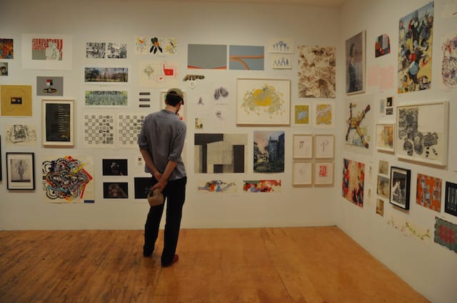 Works by Jim Torok, Susan Hamburger, (all photos by the author for Hyperallergic)