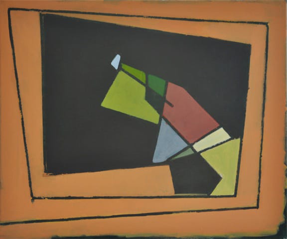 Elizabeth Hazan_2013_Untitled x19, 2013_dispersed pigment on canvas_20 x 24 inches