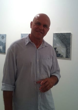 Glenn Goldberg (photo by the author for Hyperallergic)